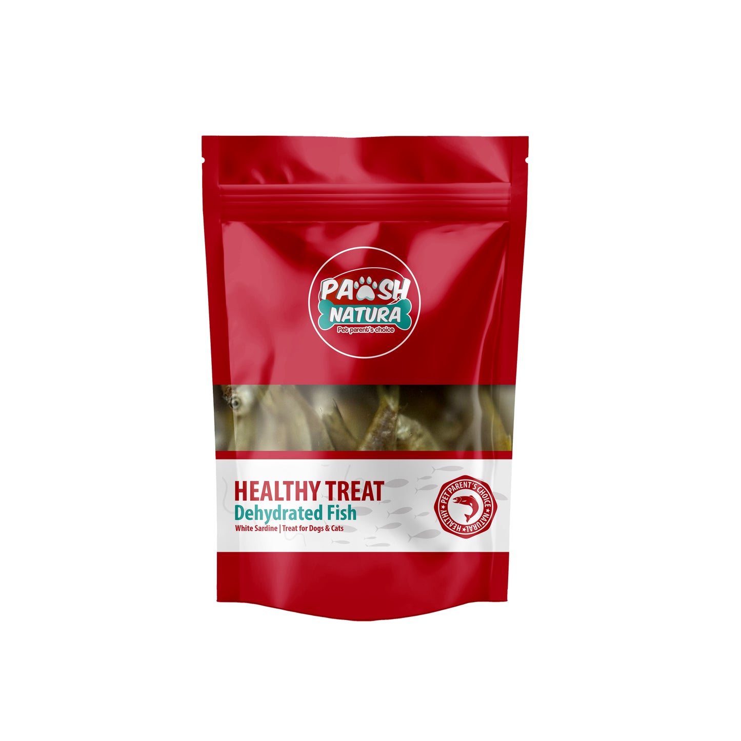 Dehydrated White Sardine fish treat(approximately 40 pieces)